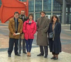 This was when we'd just opened the Transax SNC office in Paris.