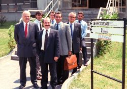 Outside of the new Transax SpA offices in Trezzano, just outside of Milan.