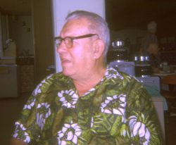 Circa 1964 or 1965 --- needing new eyeglasses.