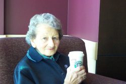 Cathy wrote, "Did my daughterly duty yesterday and took Mother to Colonades which is near where she lives, I think I did some 120 kms just doing that. We had coffee at Starbucks, the first one opened in South Australia and it has to be miles from where I live, oh well just need to wait until they open more nearer me."