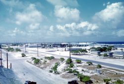 My father lived on Wake Island for quite a while in the early 1950's when he worked for PanAm. Not much traffic.