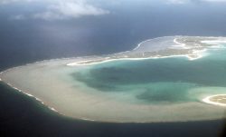 Wake Island from the Air - Circa 1953