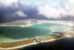 Wake Island from the Air - Circa 1953